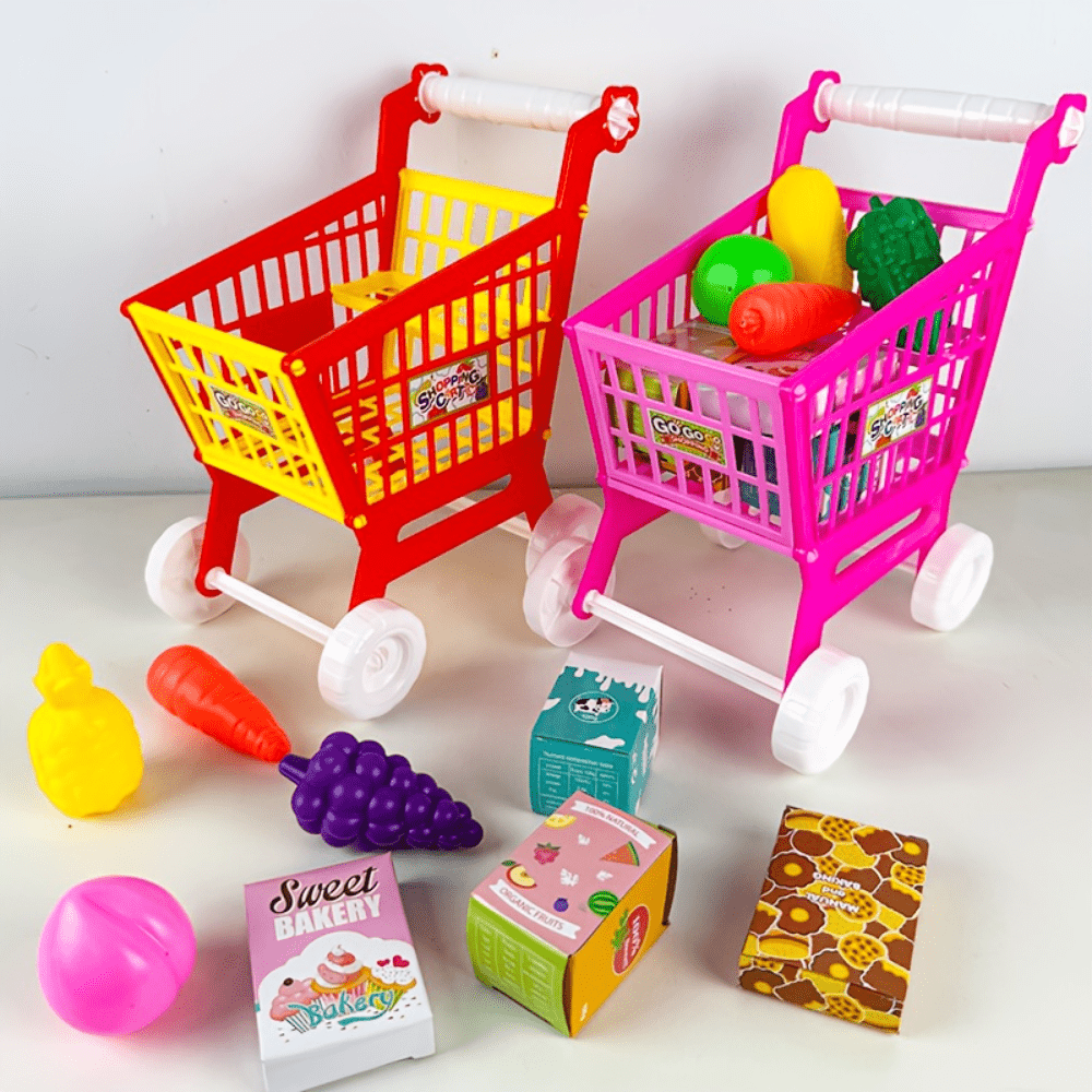 Toy Cash Register - Детские игрушки-имитации тележек для покупок, имитационные