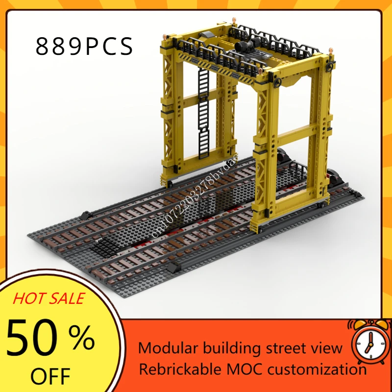 889 шт., модель железнодорожно – обзор и цена Kids Toys Xmas