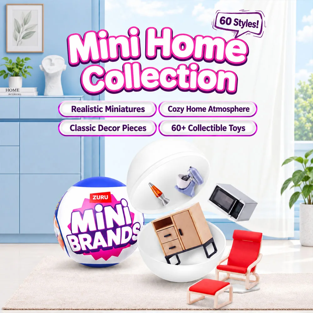 ZURU Mini Brands Home Series:  – обзор и цена Kids Toys Kitchen Set