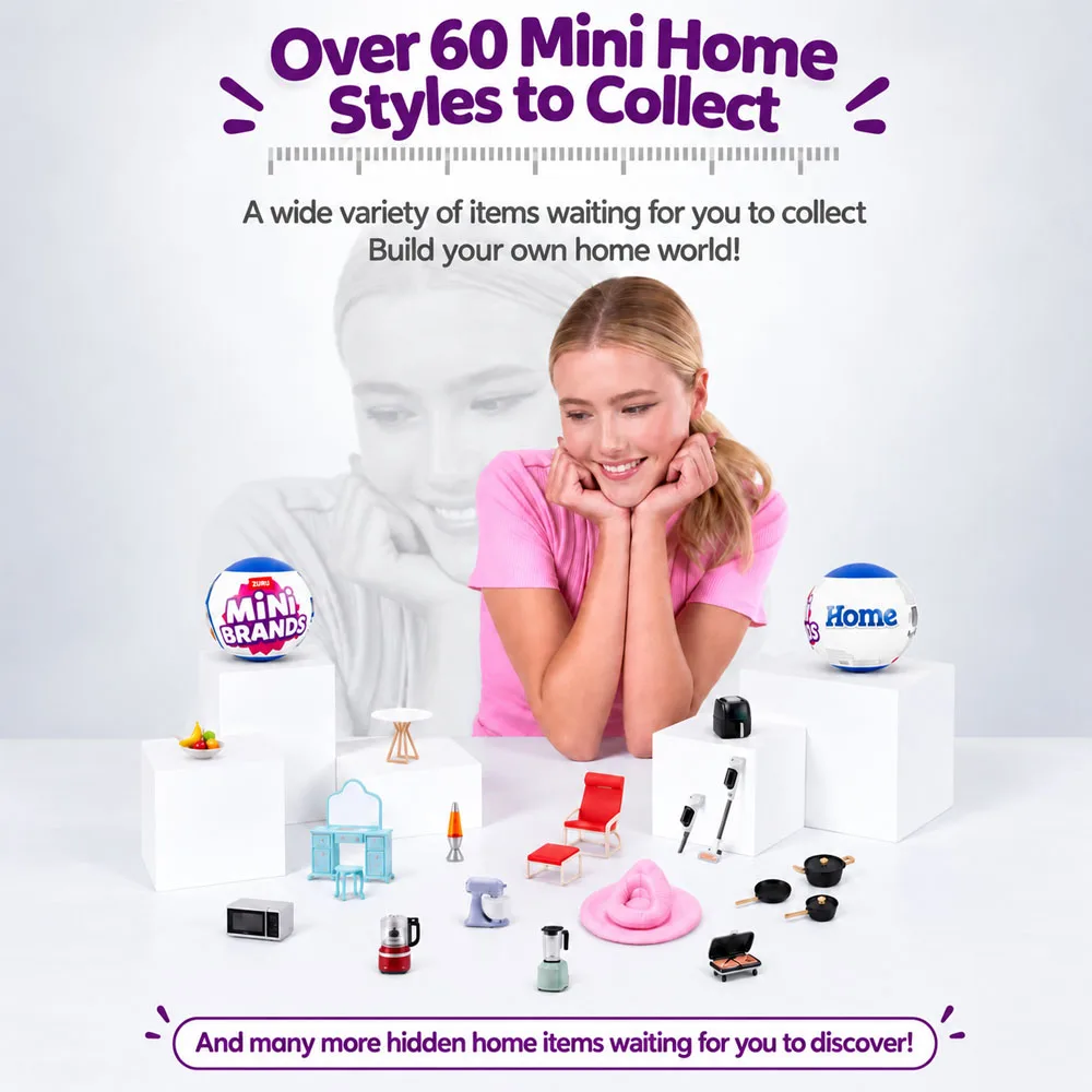 ZURU Mini Brands Home Series:  – обзор и цена Kids Toys Kitchen Set