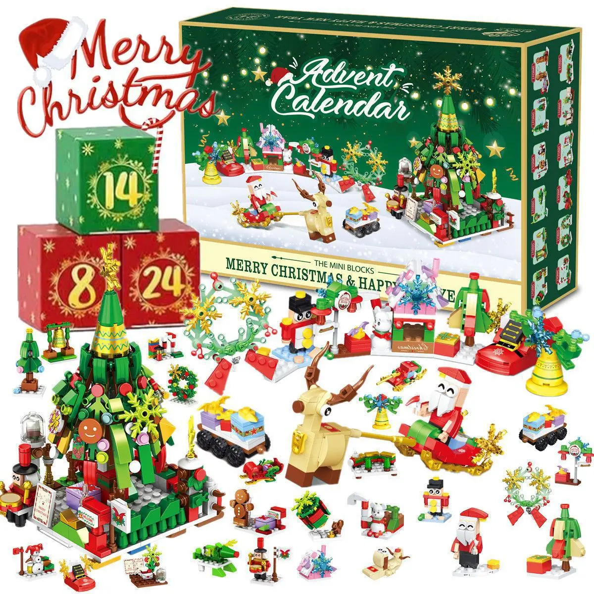 Новый набор конструктора «Рожд – обзор и цена Kids Toys Xmas